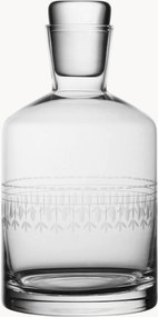 Ručne fúkaná krištáľová karafa Ovals, 800 ml