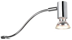 Nástenné svietidlo v lesklej striebornej farbe (dĺžka 34 cm) Giada - Trio