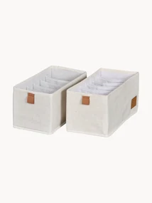 Úložné škatuľky Premium, 2 ks