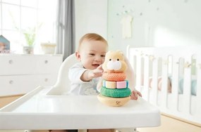 Hape Skladacia pyramída Zajačik