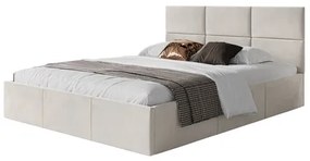 Čalúnená posteľ PORTO rozmer 180x200 cm Krémová
