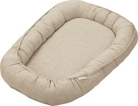 Ľanové hniezdo pre bábätko prírodné