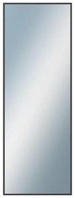 DANTIK - Zrkadlo v rámu, rozmer s rámom 50x140 cm z lišty Hliník čierna (7269021)