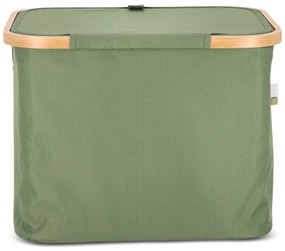 Kôš na bielizeň NOLVIO 40 L, zelený