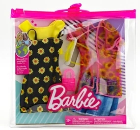 HBV71 Barbie Fashion Sunflower 2 Outfits