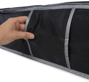 Čierny úložný box pod posteľ Compactor Underbed Box