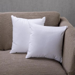 ECOMATRACE DEKORATÍVNY VANKÚŠ BIELY