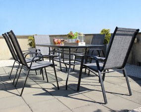 Garden Line PRAVOUHLÝ ZÁHRADNÝ STÔL 150 x 90 x 70 cm