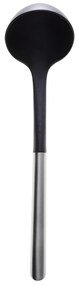 Polievková lyžica Nylon s rúčkou z nehrdzavejúcej ocele 32.5 cm - 596574