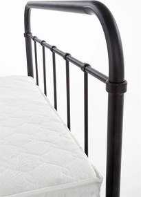 Jednolôžková posteľ 120 cm Lashell 120 (bez matraca) (čierna). Vlastná spoľahlivá doprava až k Vám domov. 1039456