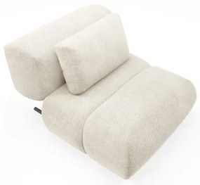 Kreslo FANO krémové