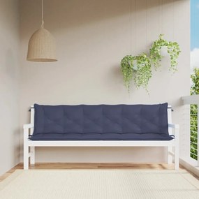 Podušky na záhradnú lavicu 2ks 200cm Dekorhome