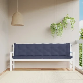 Podušky na záhradnú lavicu 2ks 200cm Dekorhome