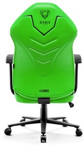 Herné kreslo Diablo X-Gamer 2.0 Normal Size čierno-zelené