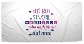 Sablio Uterák Keď Boh stvoril manželov - 30x50 cm