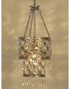 Zlatý luster závesná lampa vintage