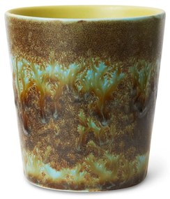 HK living Kameninový hrnček Coffee mug 70's Tidal 200 ml