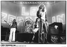 Plagát, Obraz - Led Zeppelin - Earls Court May 1975, (59.4 x 84.1 cm)