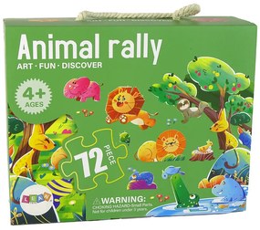 Lean Toys Puzzle 72 dielikov – Safari zvieratká