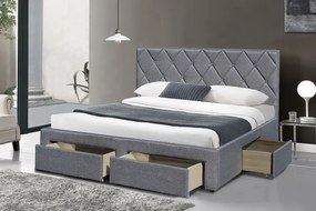 Manželská posteľ s úložnými priestormi H7902, 160x200cm