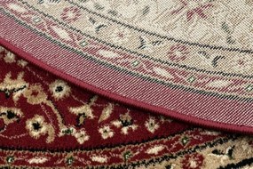 Koberec ROYAL ADR kruh vzor 521 bordo