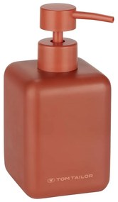 Oranžový dávkovač mydla z polyresínu 380 ml Tom Tailor T-Rounded – Wenko