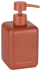 Oranžový dávkovač mydla z polyresínu 380 ml Tom Tailor T-Rounded – Wenko