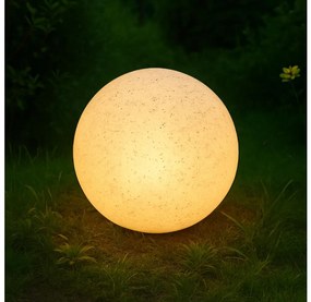 Vonkajšie dekoratívne svietidlo LUMISTONE 1xE27/15W/230V IP65, priemer 25 cm