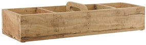 Ib Laursen Drevený box s uchom Unique 60 cm – 4 priehradky