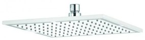 KLUDI A-Qa horná sprcha, štvorcová, 250 x 250 mm, biela, 6442591-00