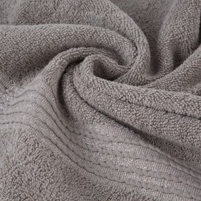 BAVLNENÝ UTERÁK LILA 30X50 CM SIVÁ