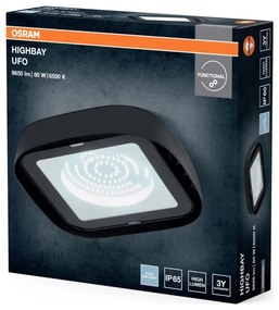 Osram - LED stropné priemyselné svietidlo HIGHBAY LED/80W/230V 6500K 23x23 cm IP65