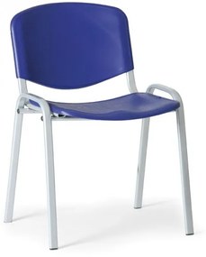 Plastová stolička ISO - sivé nohy
