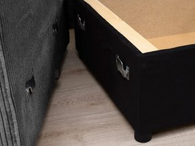 Sivá sedacia súprava do U SMART COSARO 295x140 cm