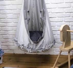 Závesný vak LILI - sivý