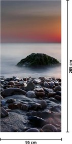 Fototapeta na dvere - Na pobreží (95x205cm)