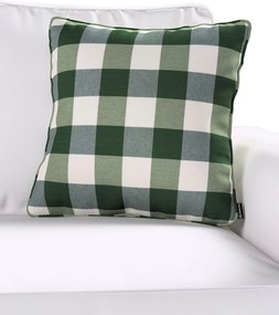 Gabika so šnúrkou, obliečka na vankúš farba produktu zelená látka vzorované