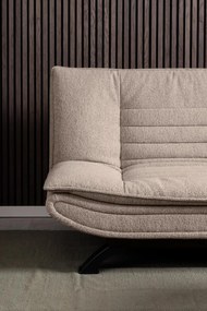 Rozkládací dvoumístná pohovka Faith béžová