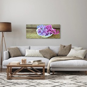 Obraz - fialová rastlinka (120x50 cm)