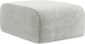 Svetlosivá ženilková podnožka Lani – Makamii