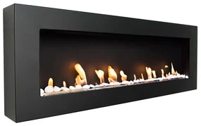 BIOFLAME biokrb Easy L Close čierny 115x40 cm
