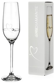 Diamante krištáľový pohár so Swarovski kryštálmi Petit 150 ml 1KS