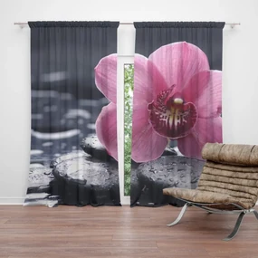 Sablio Záves Orchidea: 2 ks 140x250 cm