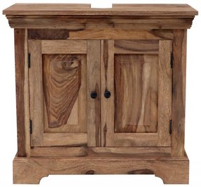 Skrinka pod umývadlo Jali 70x60x35 z indického masívu palisander Natural