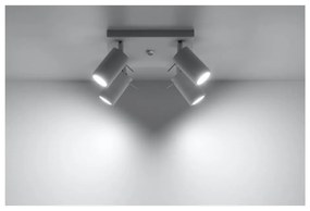 Biele stropné svietidlo Sollux Etna