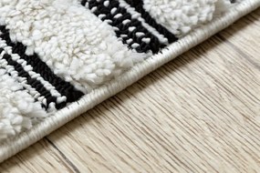 Koberec SEVILLA Z788B, biely/ antracit , Maroko, Shaggy