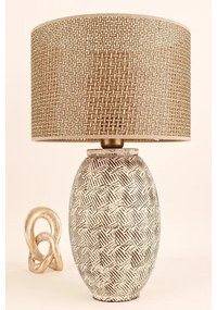 Stolná lampa RAMZES 1xE27/40W/230V béžová