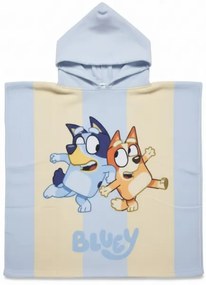 Mister License Company S.L. - Detské pončo s kapucňou Bluey a Bingo