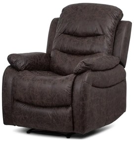 Polohovateľné kreslo COZY BROWN