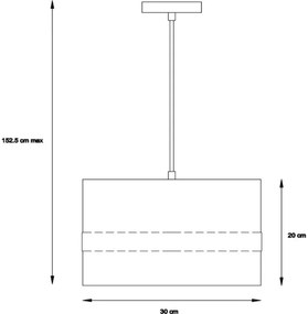 Lucide 10409/01/33 - Luster na lanku EXTRAVAGANZA TUSSE 1xE27/60W/230V zelená